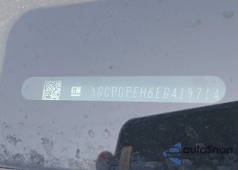 2014 Chevrolet Silverado 1500 Work Truck 2Wt z USA, uszkodzony, nr VIN 3GCPCPEH6EG419714